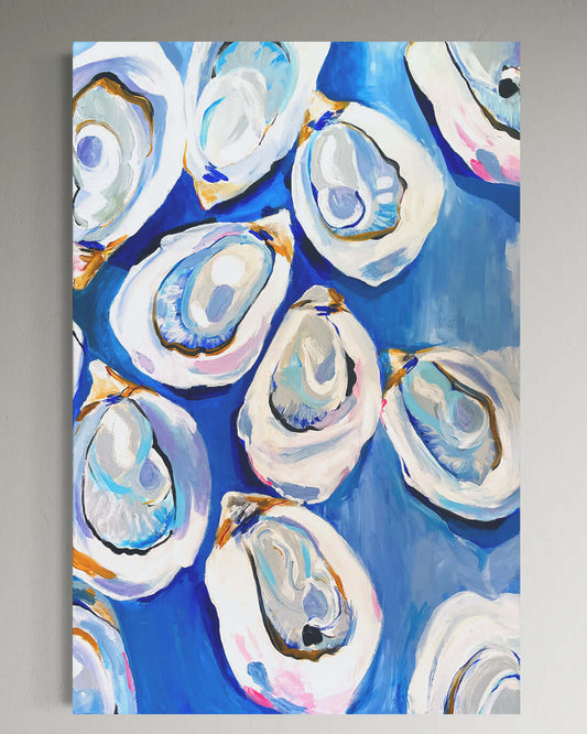 Oyster Shells Art Print Artwork Mai Autumn