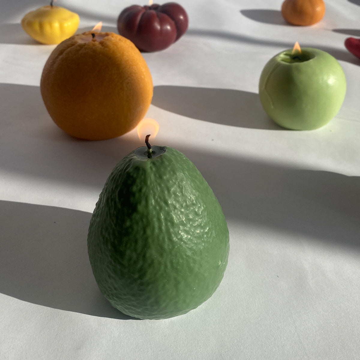 Large Avocado Candle | Soy Wax Farmers Markets Scandles