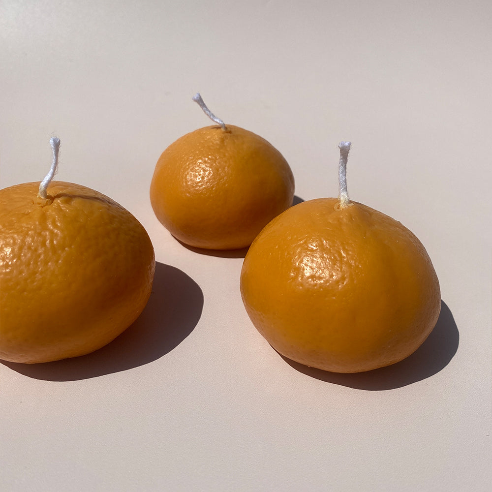 Mandarin Candle Farmers Markets Scandles Orange Citron and Mandarin 3 Pack of Mandarin