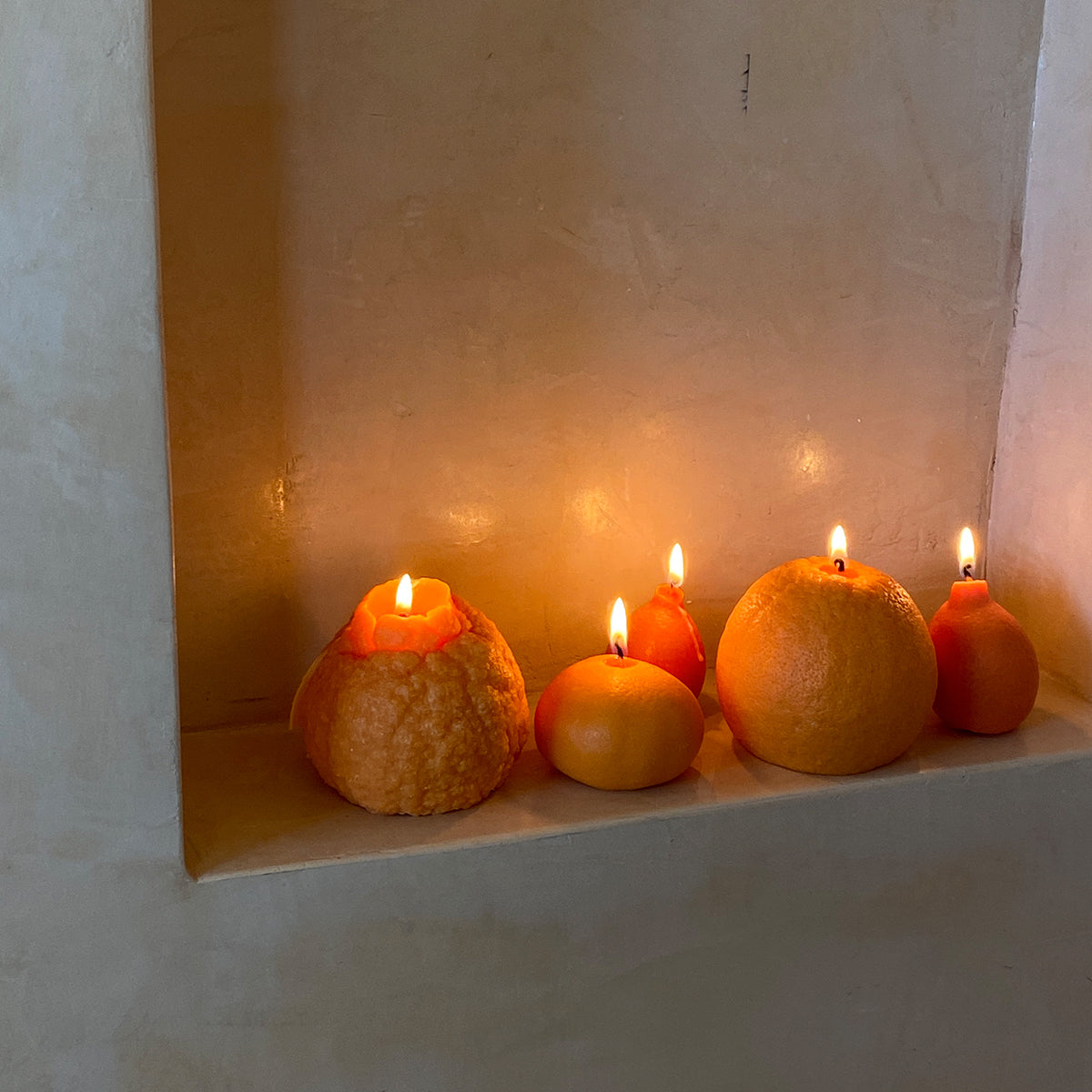 Large Dekopon Orange Candle | Hand-Poured Soy Wax Farmers Markets Scandles
