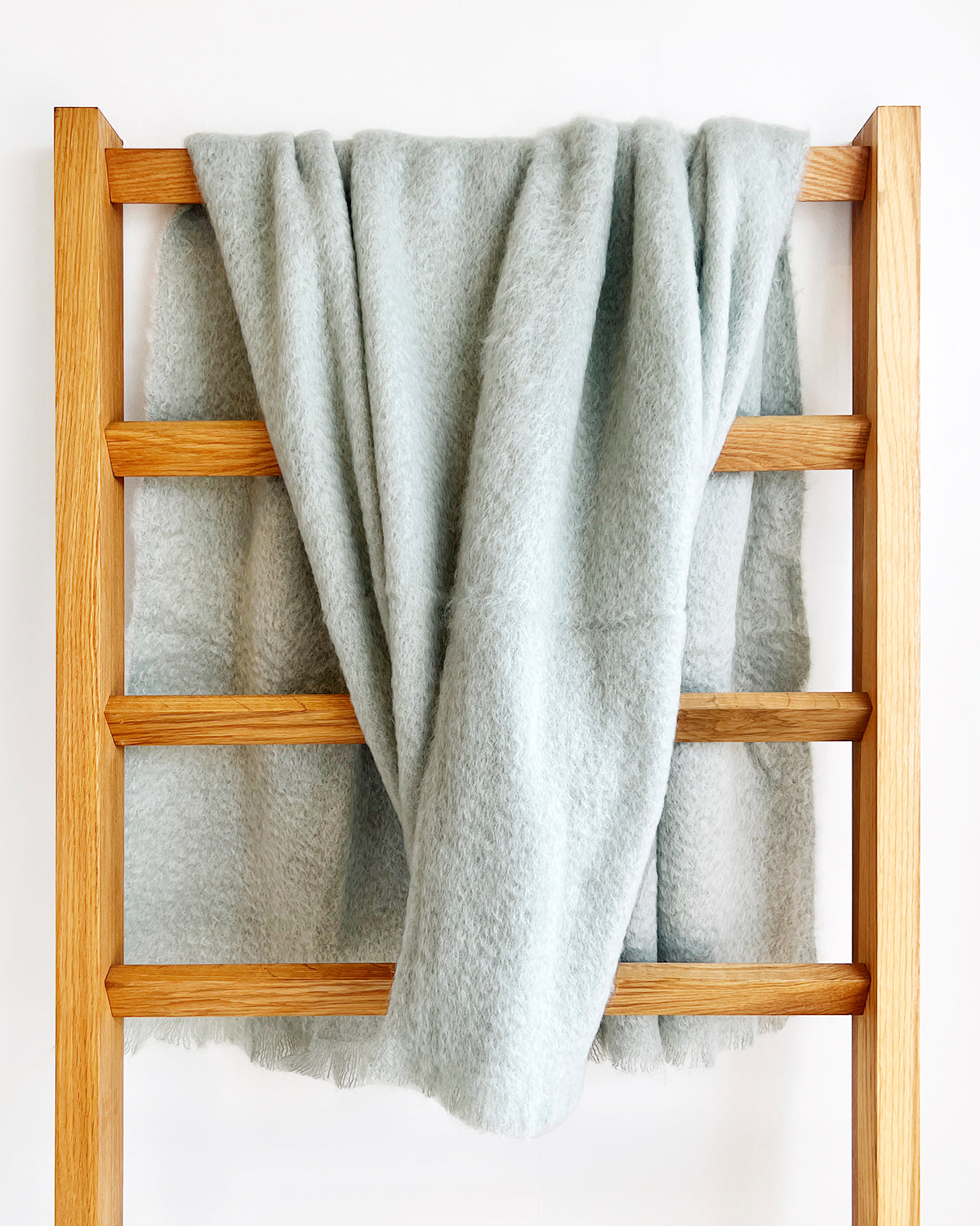 Seafoam Mohair Blanket Throw Throw atacama home