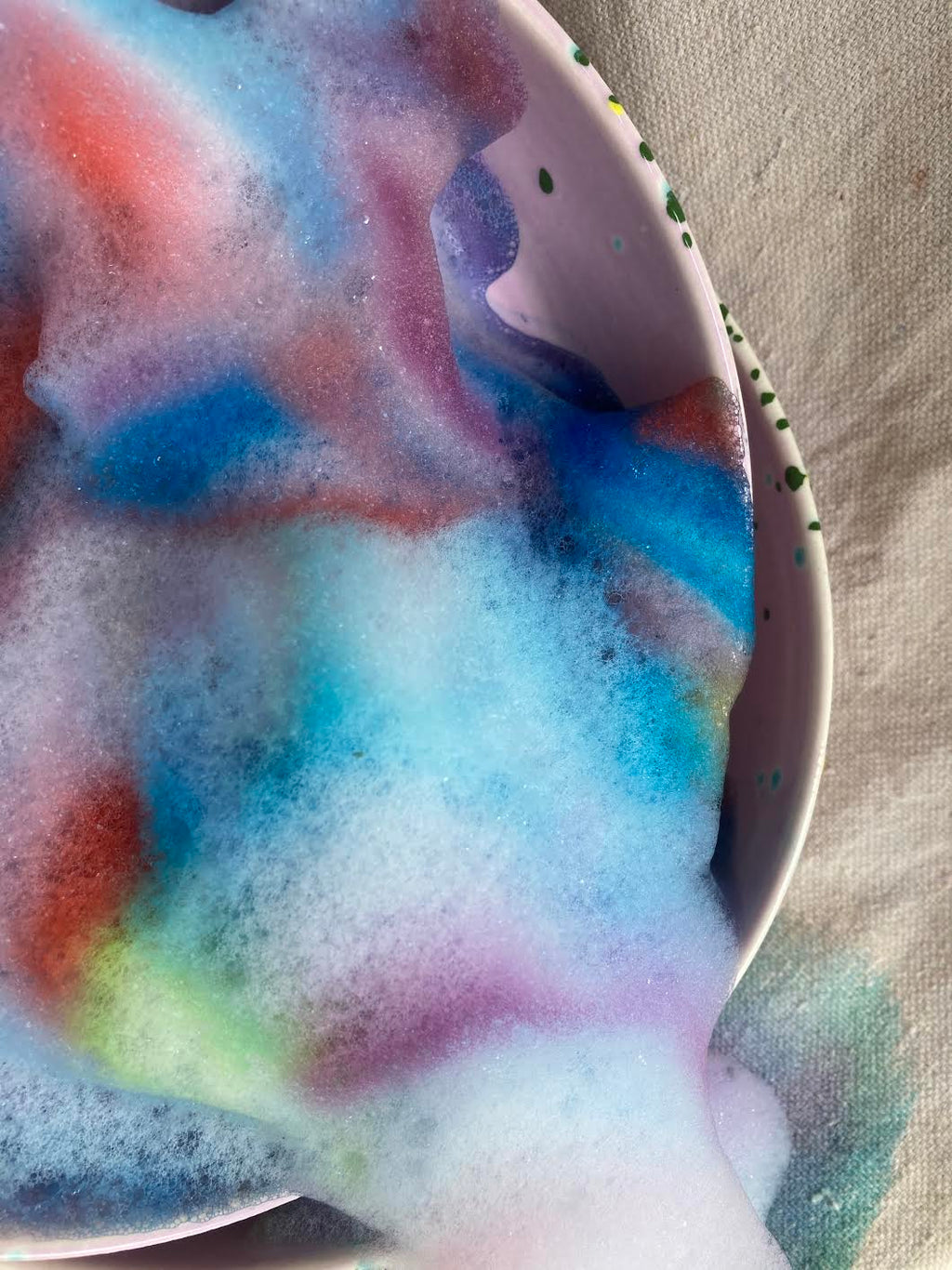 8" Acid Surfer Bowl | Made-to-Order Stoneware Pasta & Salad Bowl Bowls Beau Rush Ceramics