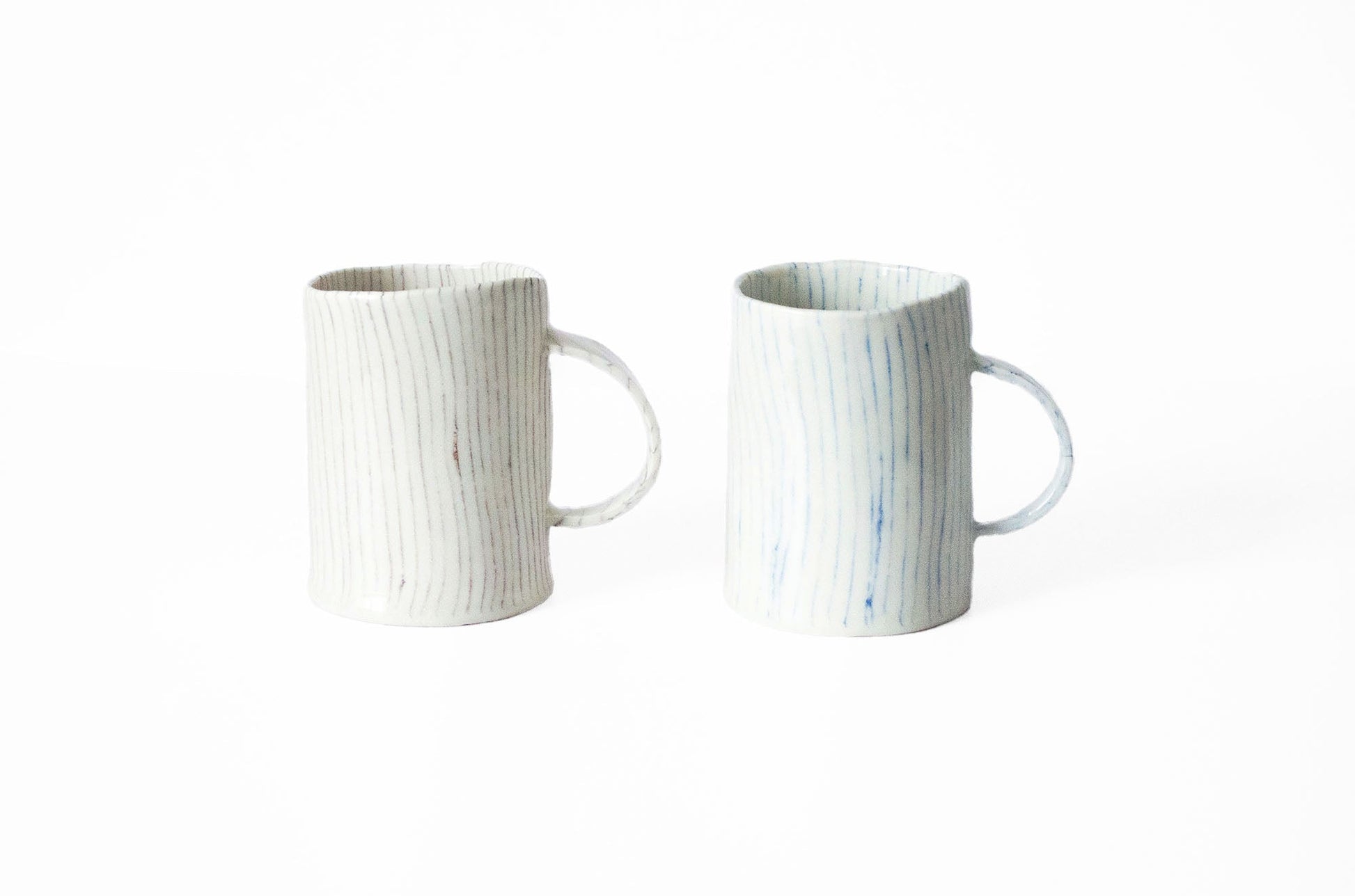 Nerikomi "Stump" Mug Mug Saori M Stoneware