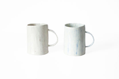 Nerikomi "Stump" Mug Mug Saori M Stoneware