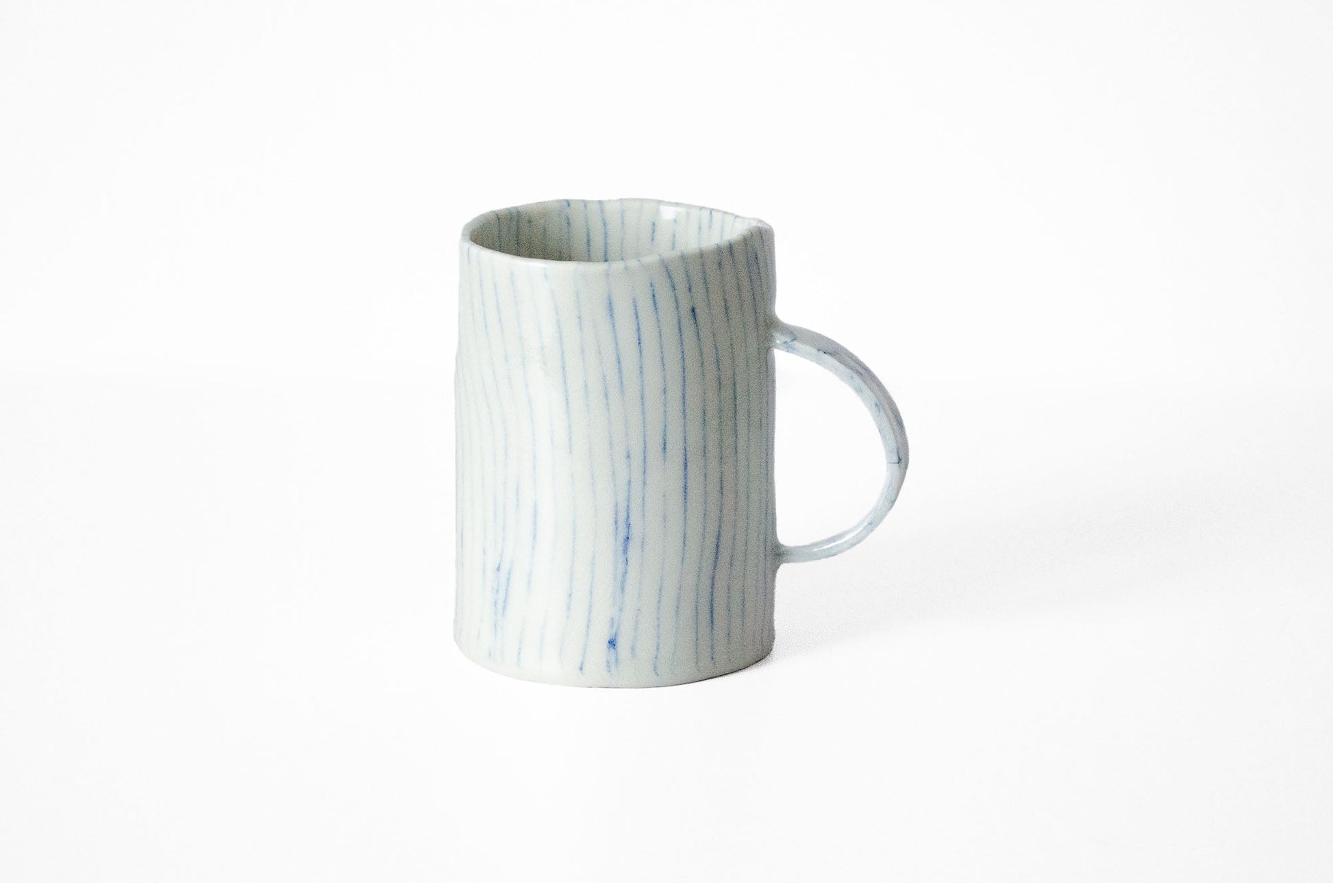 Nerikomi "Stump" Mug Mug Saori M Stoneware