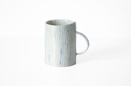 Nerikomi "Stump" Mug Mug Saori M Stoneware