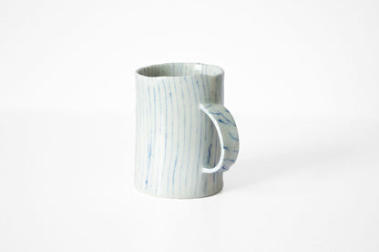 Nerikomi "Stump" Mug Mug Saori M Stoneware