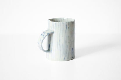 Nerikomi "Stump" Mug Mug Saori M Stoneware