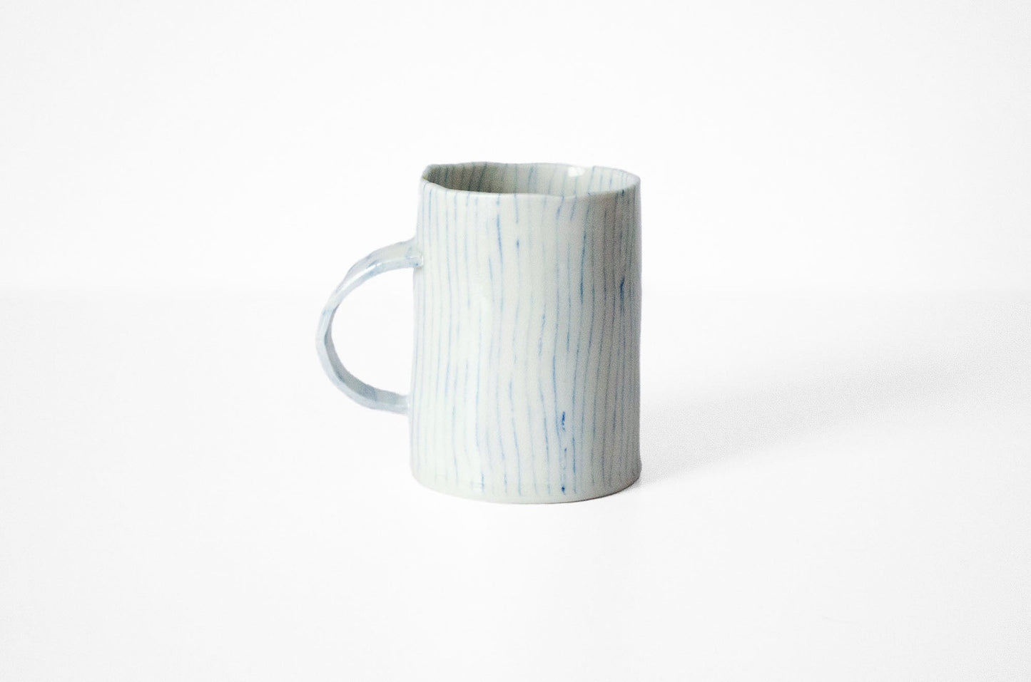 Nerikomi "Stump" Mug Mug Saori M Stoneware