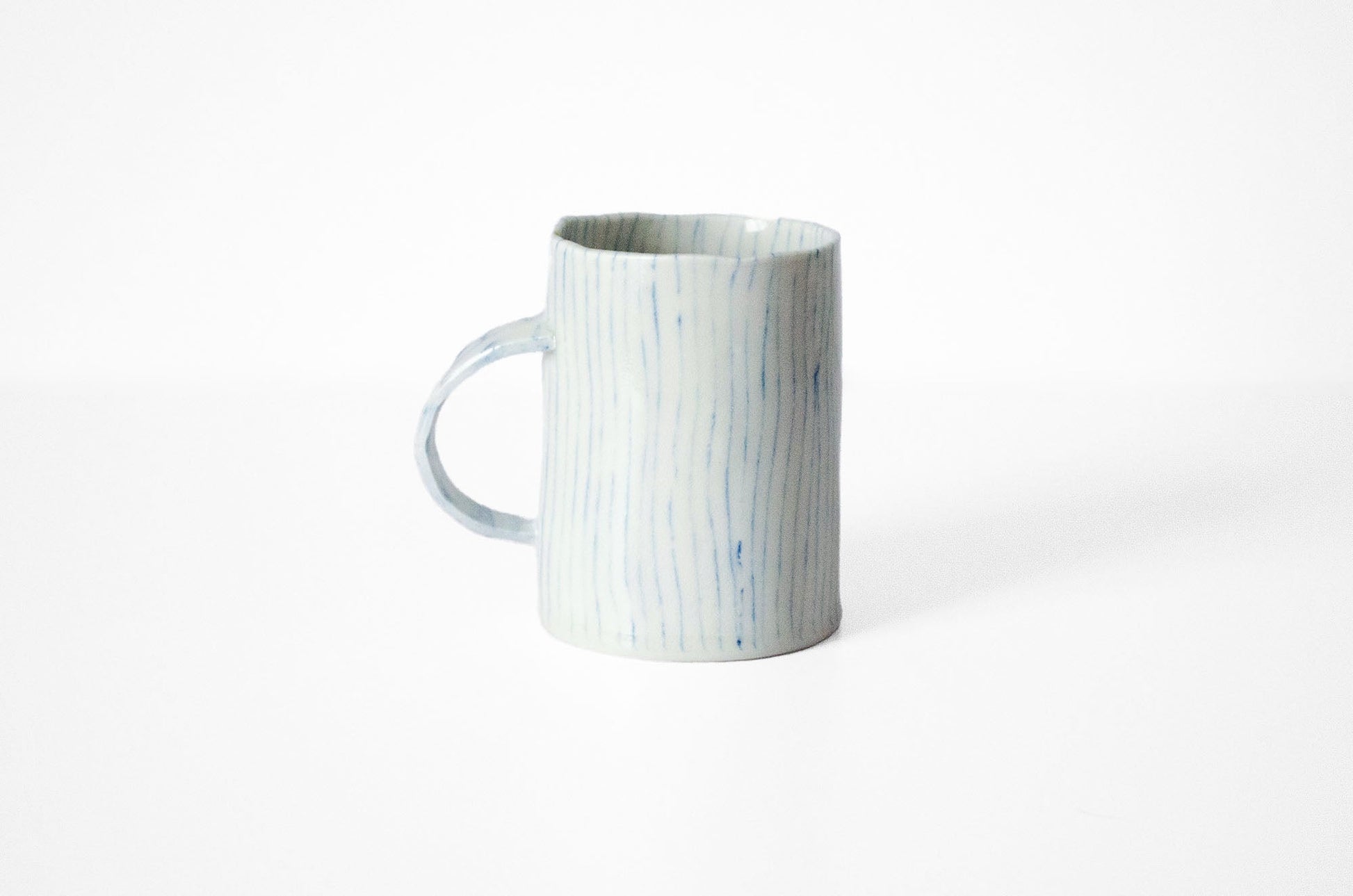 Nerikomi "Stump" Mug Mug Saori M Stoneware