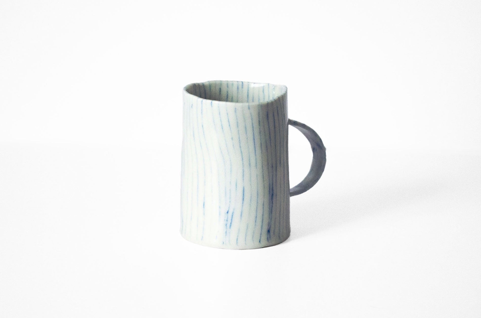 Nerikomi "Stump" Mug Mug Saori M Stoneware