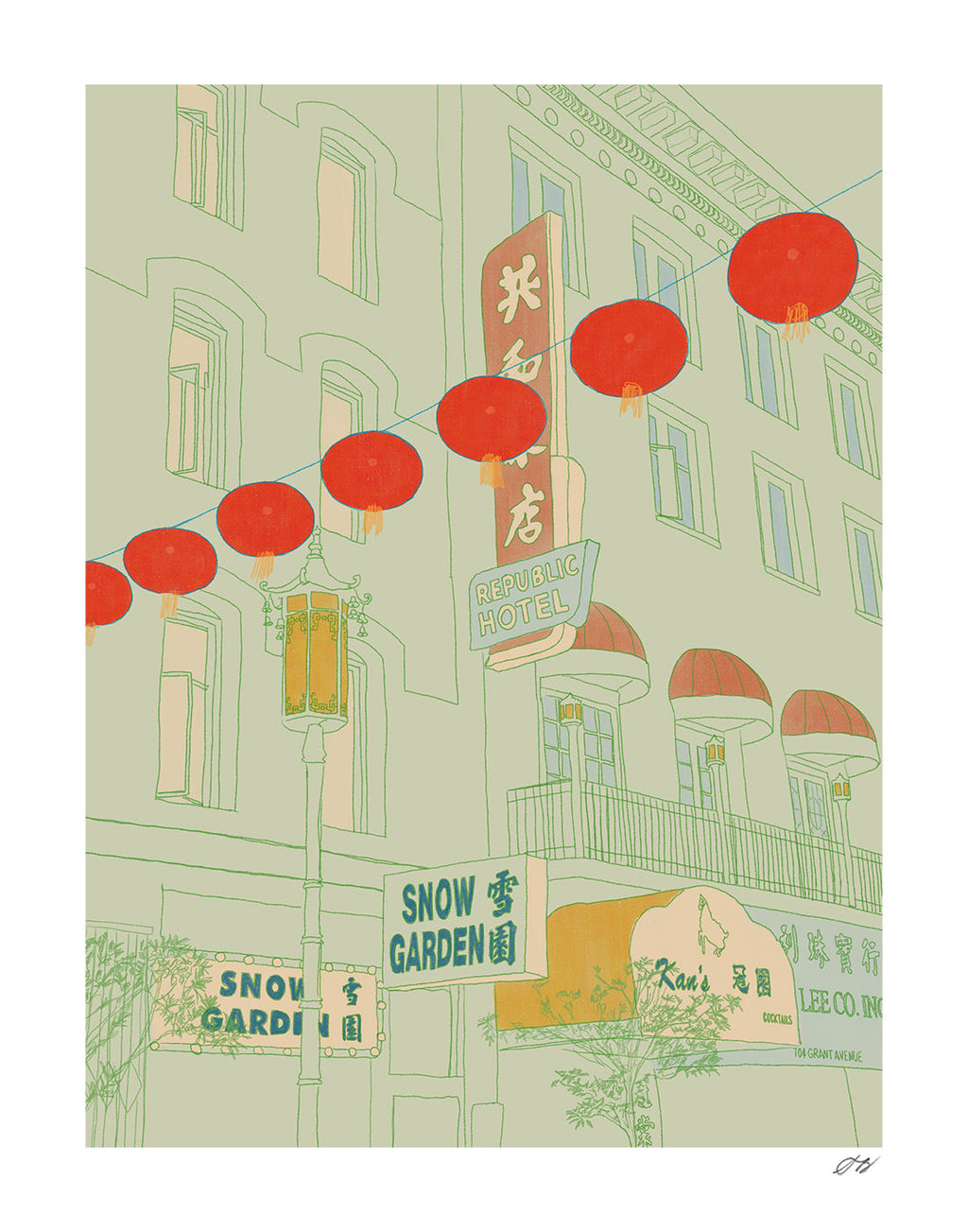 Chinatown Print