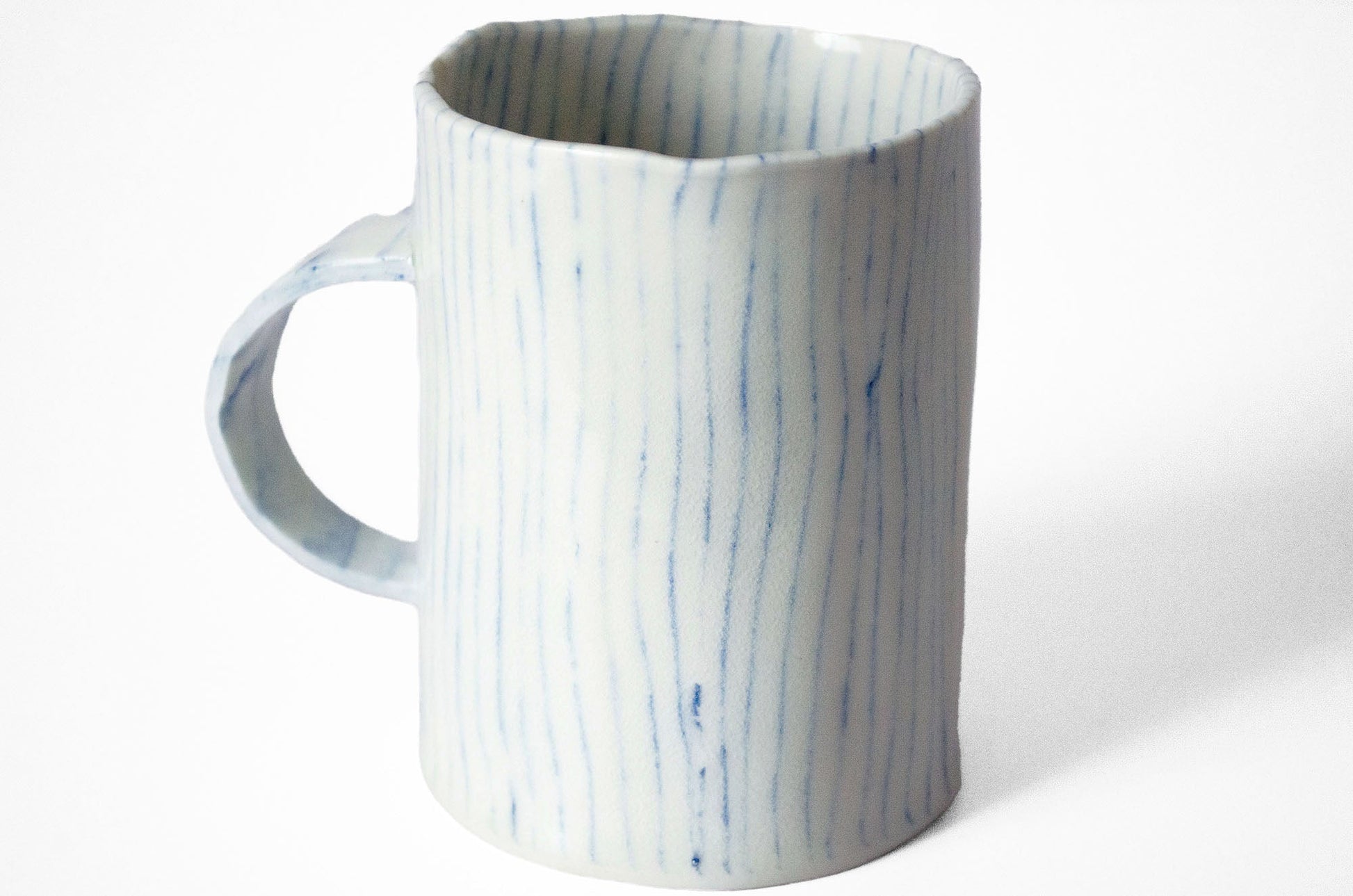 Nerikomi "Stump" Mug Mug Saori M Stoneware