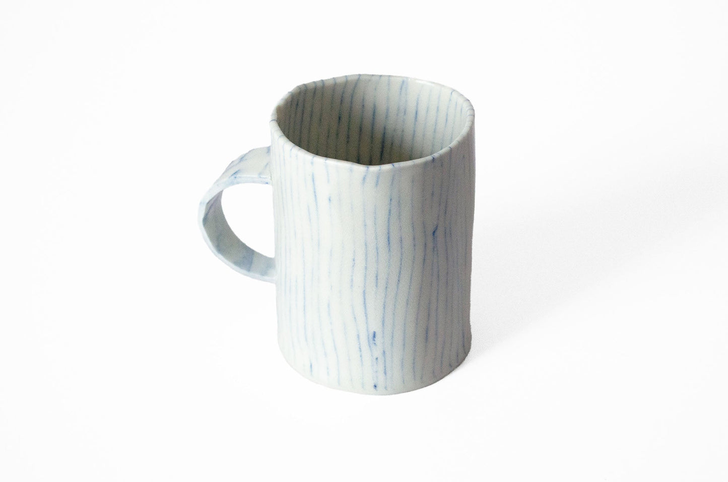 Nerikomi "Stump" Mug Mug Saori M Stoneware