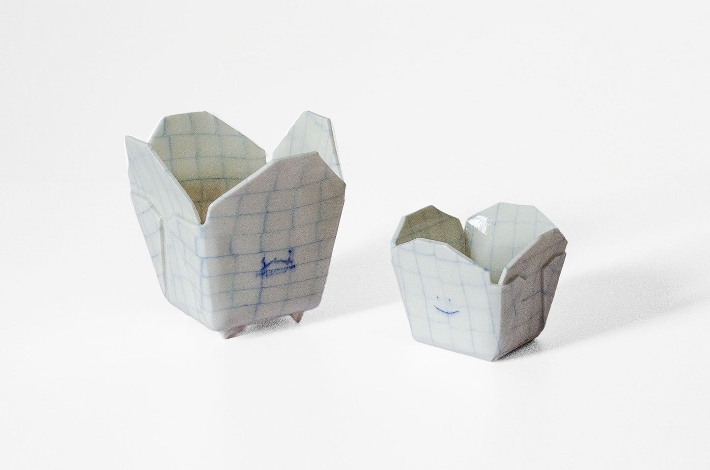 Nerikomi Takeout Sauce Cup Sauce Cup Saori M Stoneware