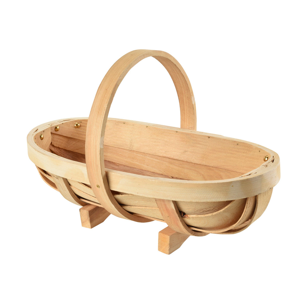 Burgon & Ball® Natural Wooden Trug | Medium