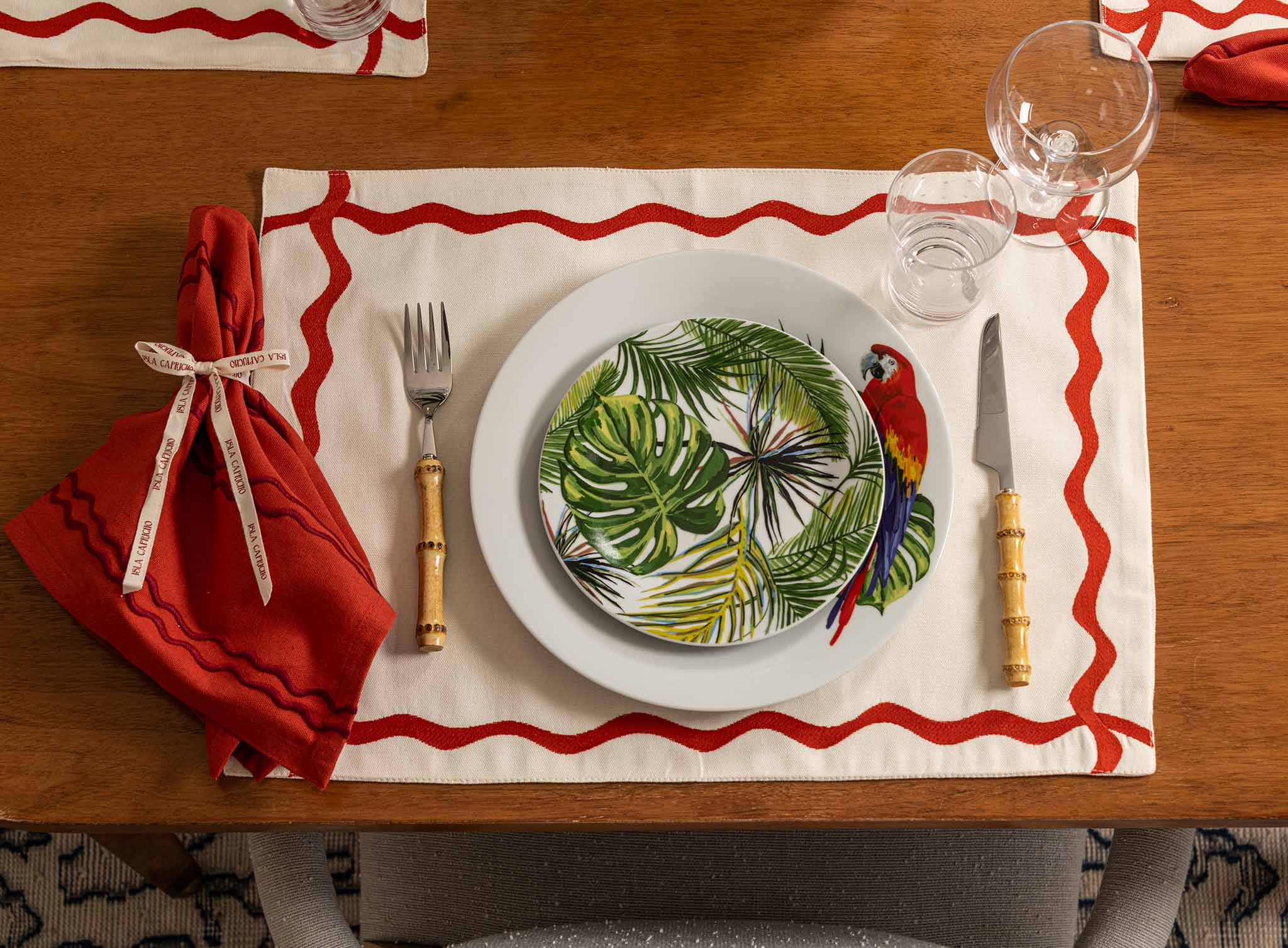 Atardecer Wave Placemat | Set of 4