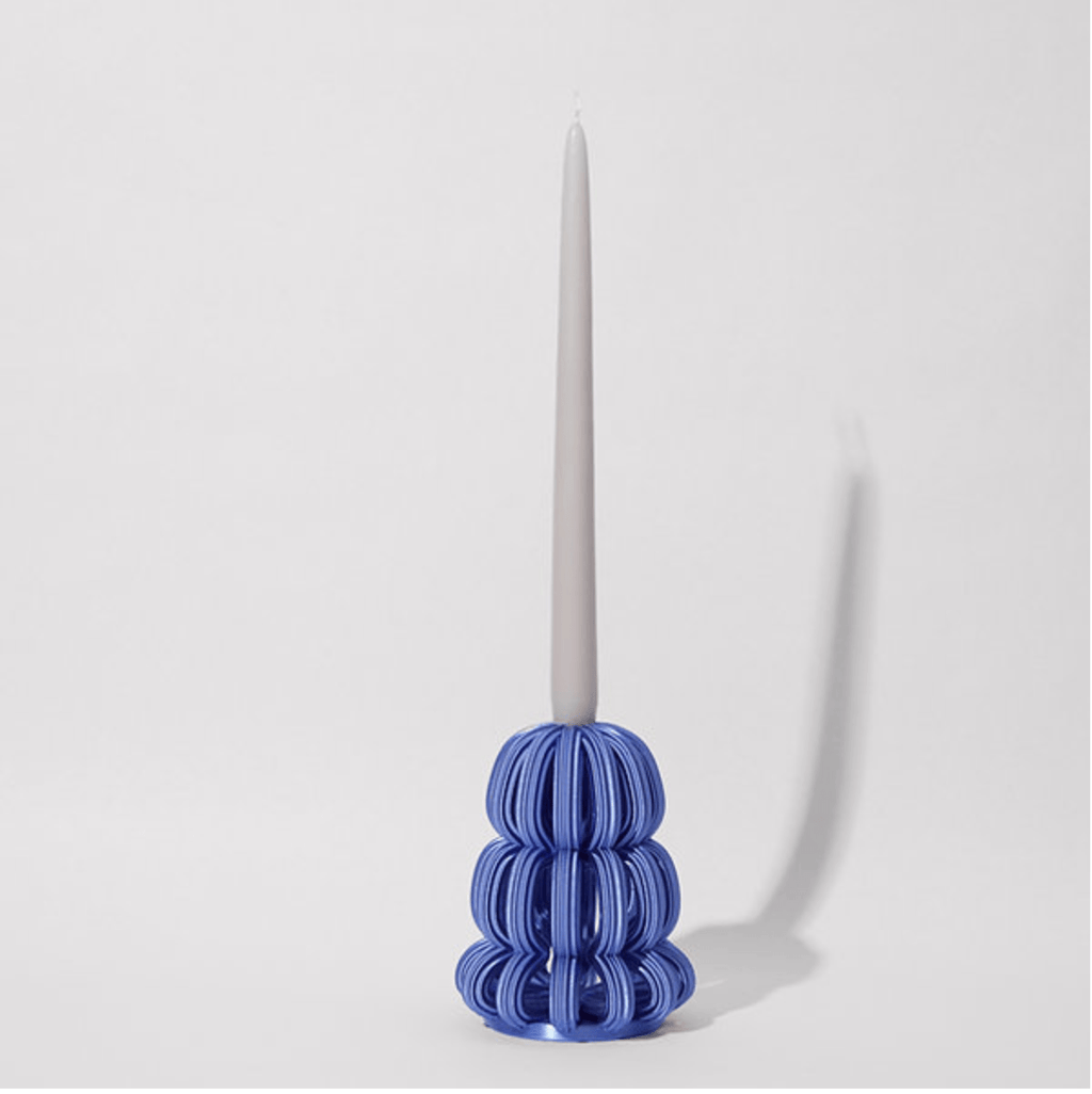 Frosting Loop Candle Holder