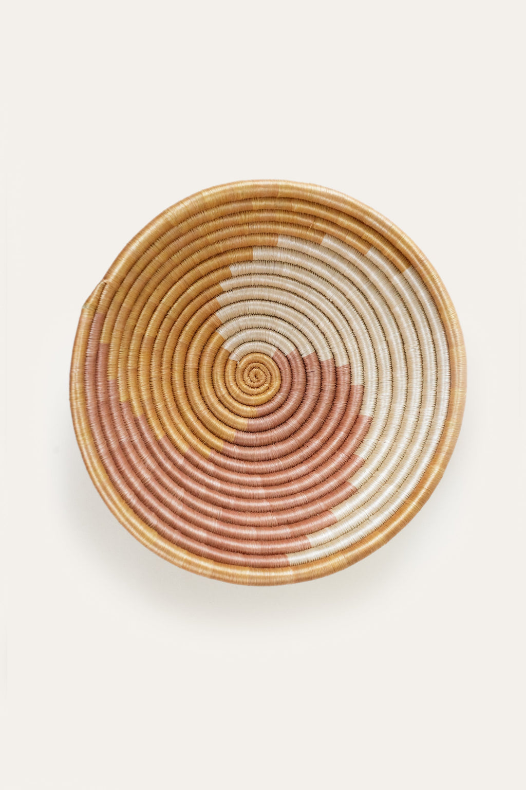 The Swirl Plateaus Handwoven Basket