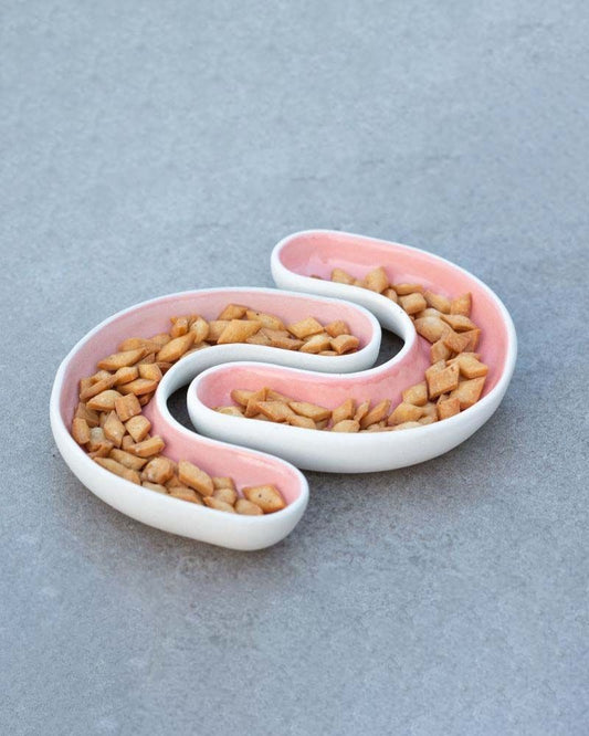 Cee Dip Plates Set | Pink plates Casa Amarosa