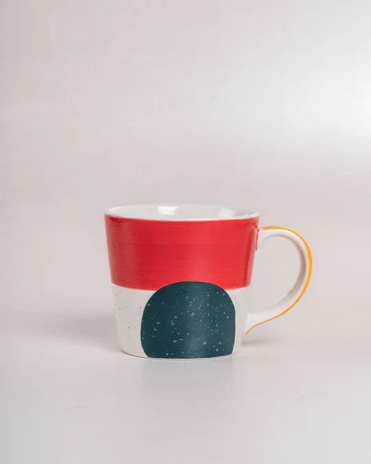 Handpainted Ceramic Tea for One tea set Casa Amarosa
