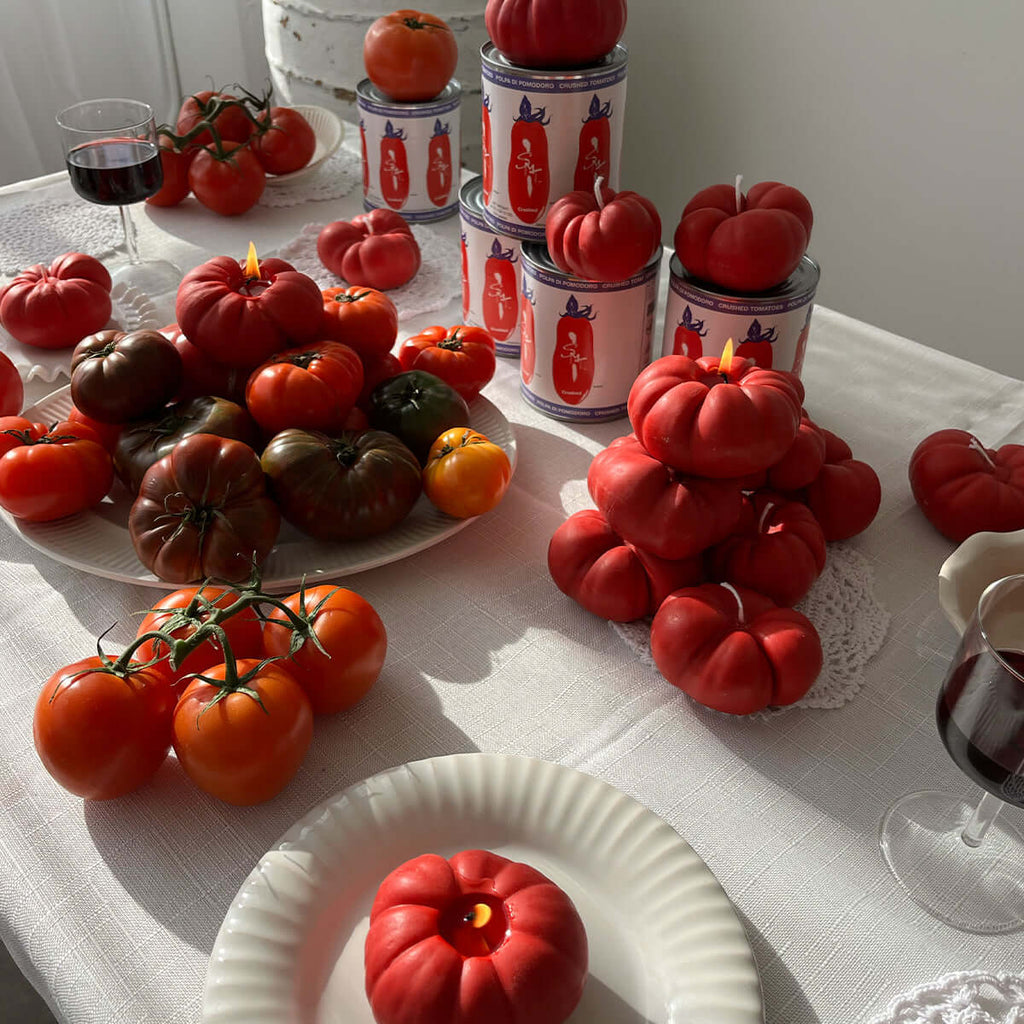 Heirloom Tomato Candle | Red Farmers Markets Scandles