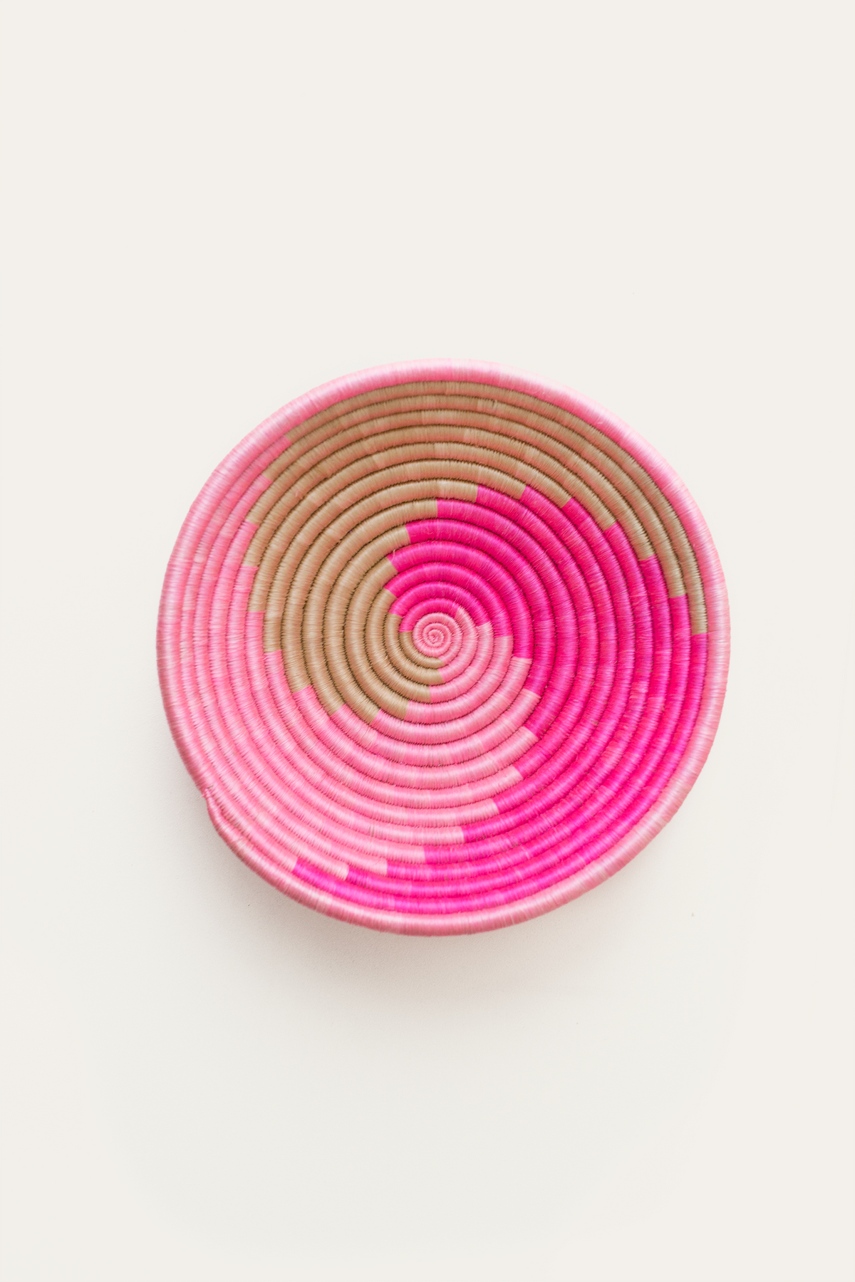 The Swirl Plateaus Handwoven Basket