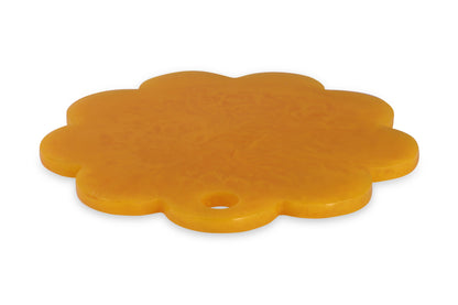 Scallop Resin Cheese Charcuterie Board | Mustard board Casa Amarosa