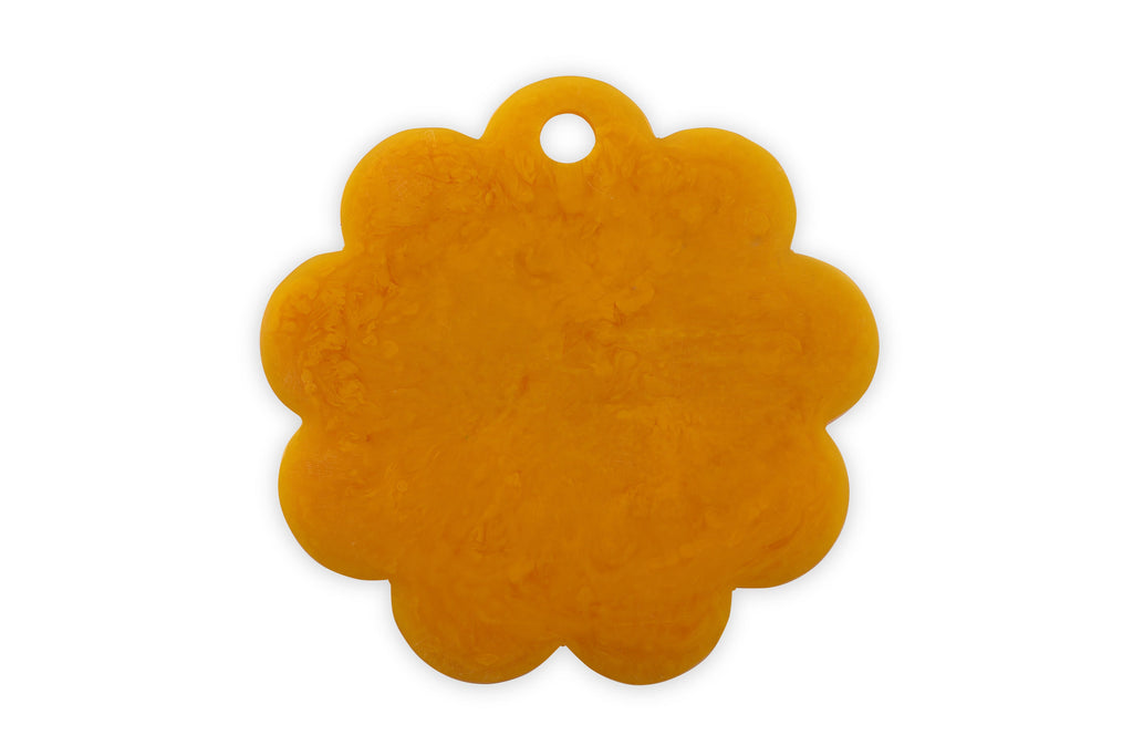 Scallop Resin Cheese Charcuterie Board | Mustard board Casa Amarosa