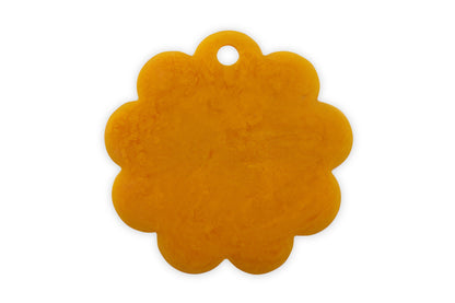Scallop Resin Cheese Charcuterie Board | Mustard board Casa Amarosa