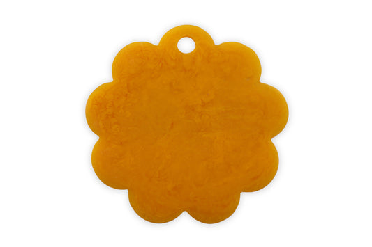 Scallop Resin Cheese Charcuterie Board | Mustard board Casa Amarosa