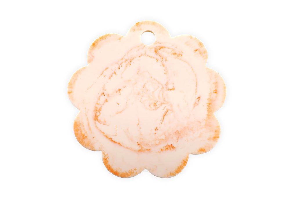 Scallop Resin Cheese Charcuterie Board | Pink board Casa Amarosa