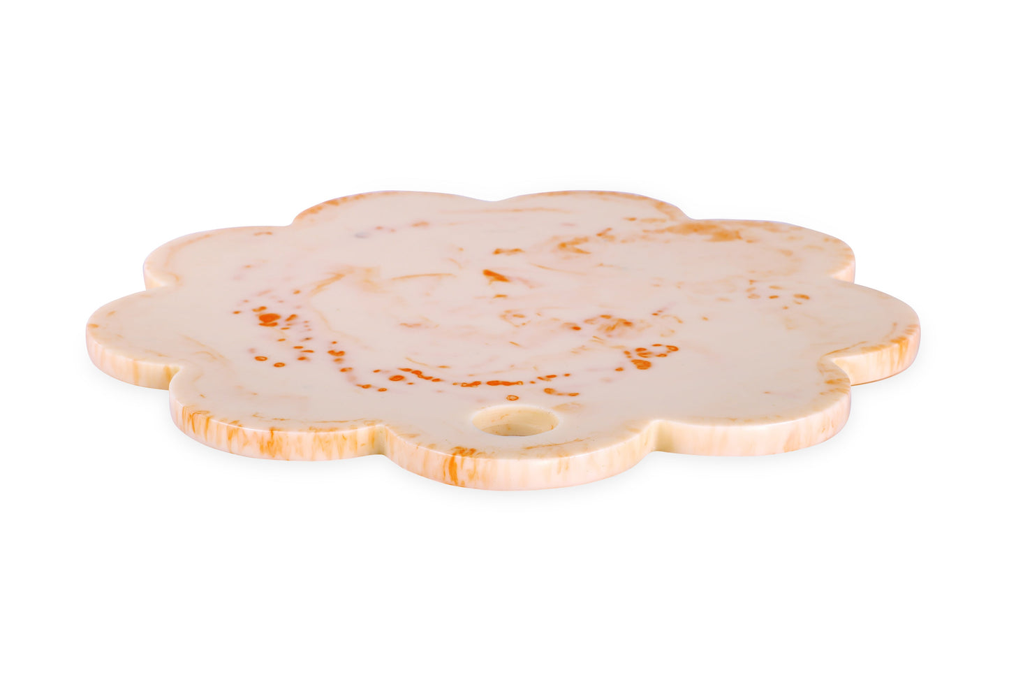 Scallop Resin Cheese Charcuterie Board | Pink board Casa Amarosa