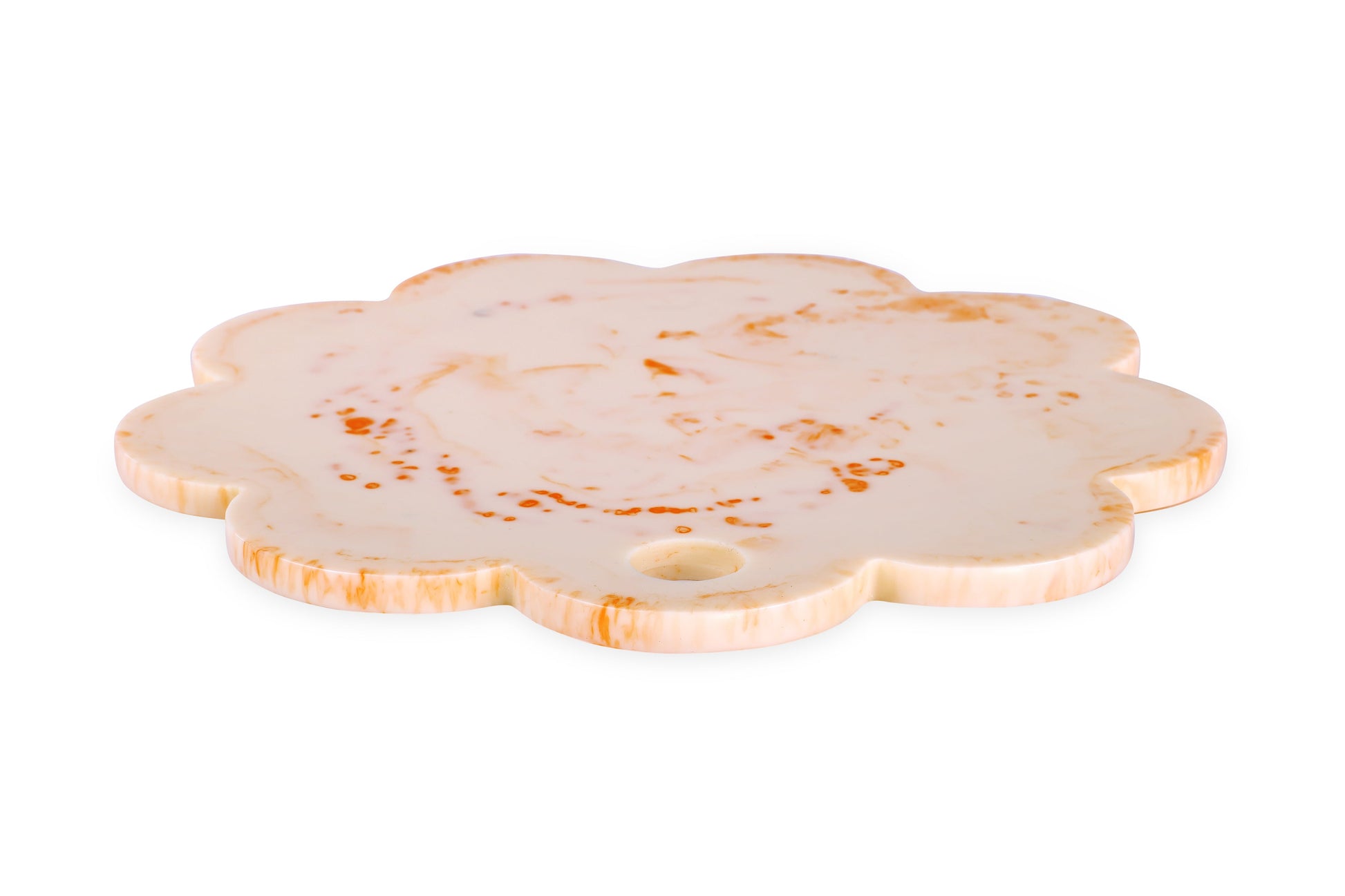 Scallop Resin Cheese Charcuterie Board | Pink board Casa Amarosa