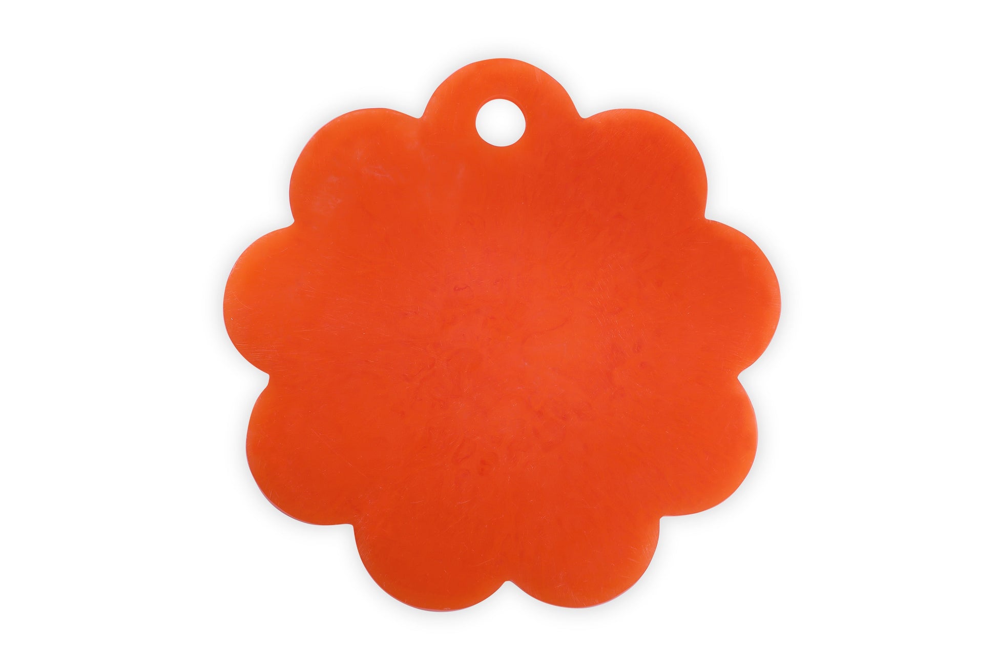 Scallop Resin Cheese Charcuterie Board | Orange board Casa Amarosa
