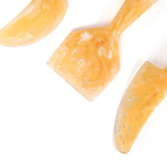 Resin Cheese Knife Set | Peach Kitchen essential Casa Amarosa