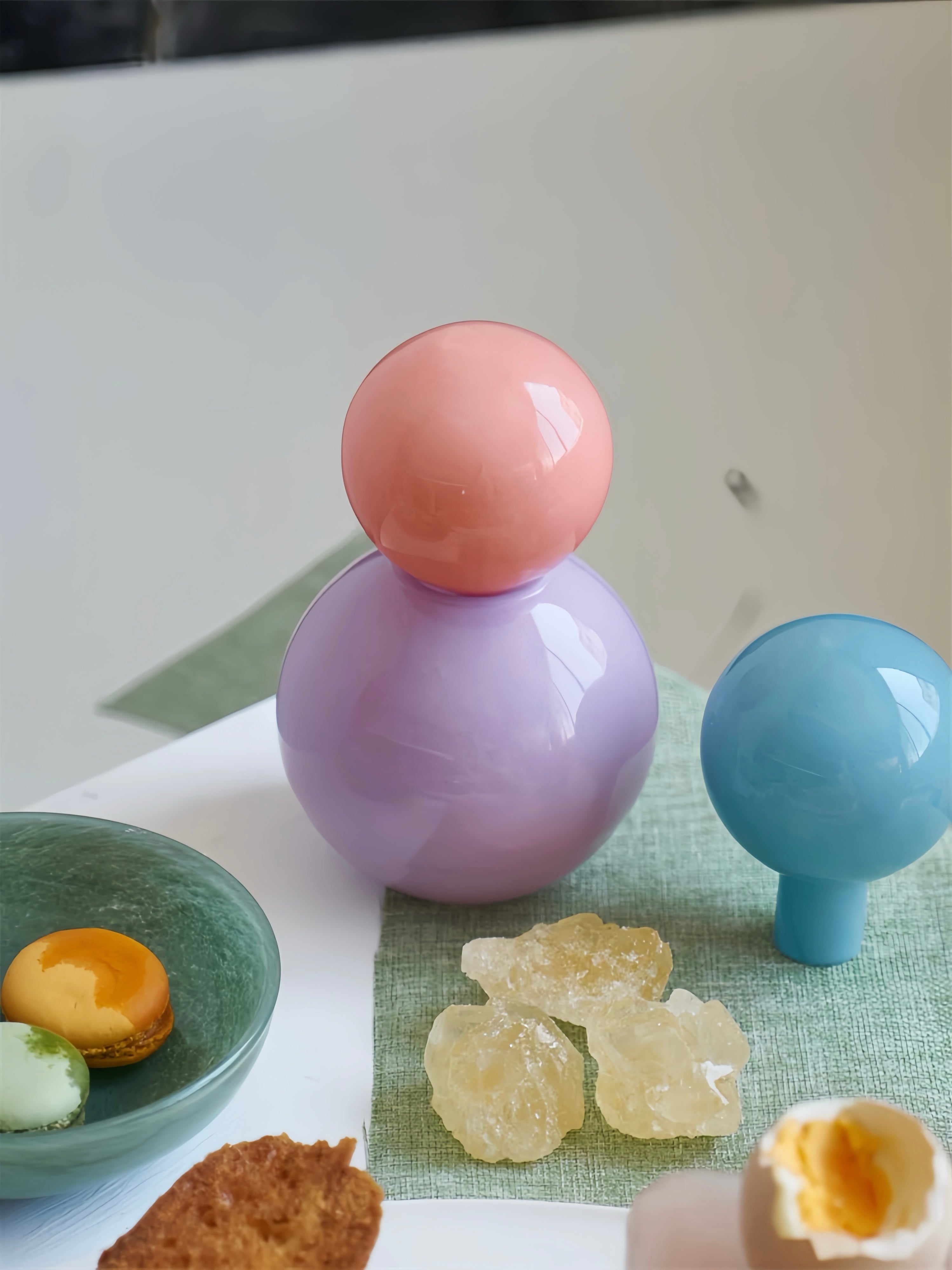 Handblown Bonbon Decorative Jar