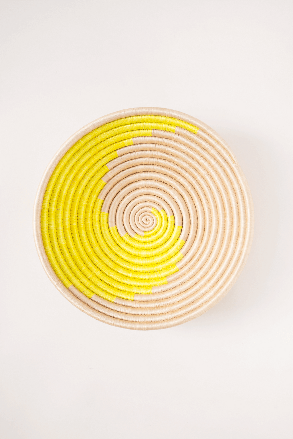 The Swirl Plateaus Handwoven Basket