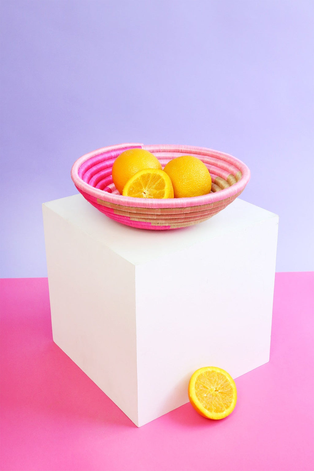 The Swirl Plateaus Handwoven Basket