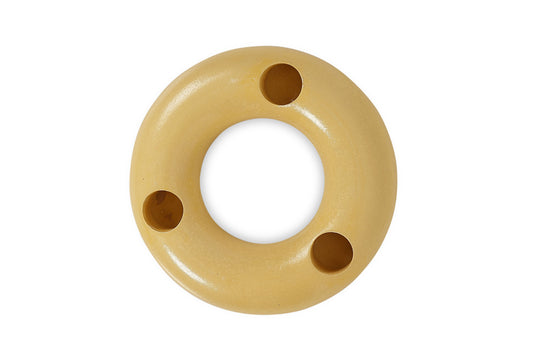 Nordic Donut Concrete Candle Holder | Set of 2 | Mustard Yellow Kitchen essential Casa Amarosa