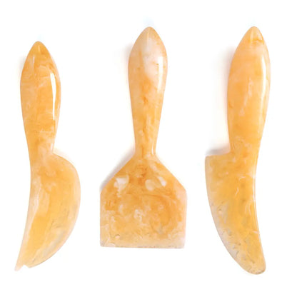 Resin Cheese Knife Set | Peach Kitchen essential Casa Amarosa