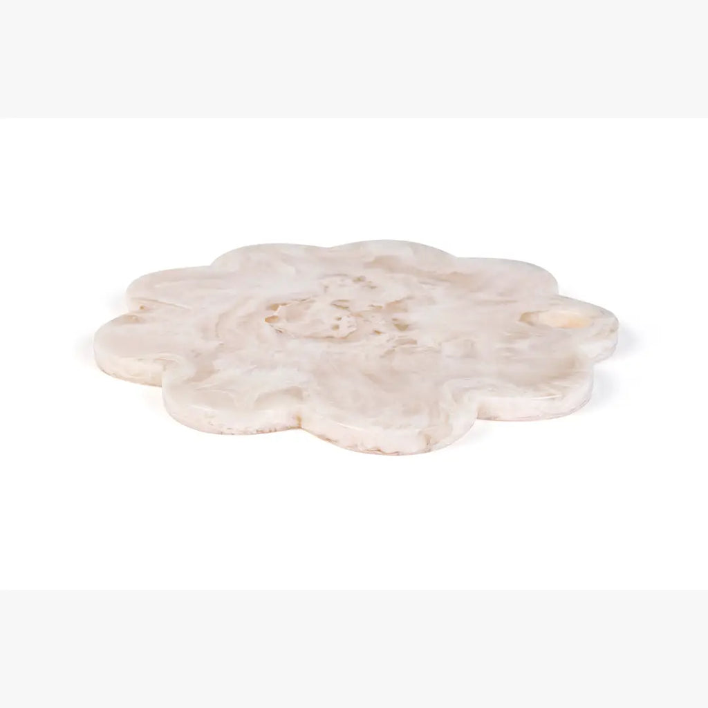 Scallop Resin Cheese Charcuterie Board | Vanilla Kitchen essential Casa Amarosa