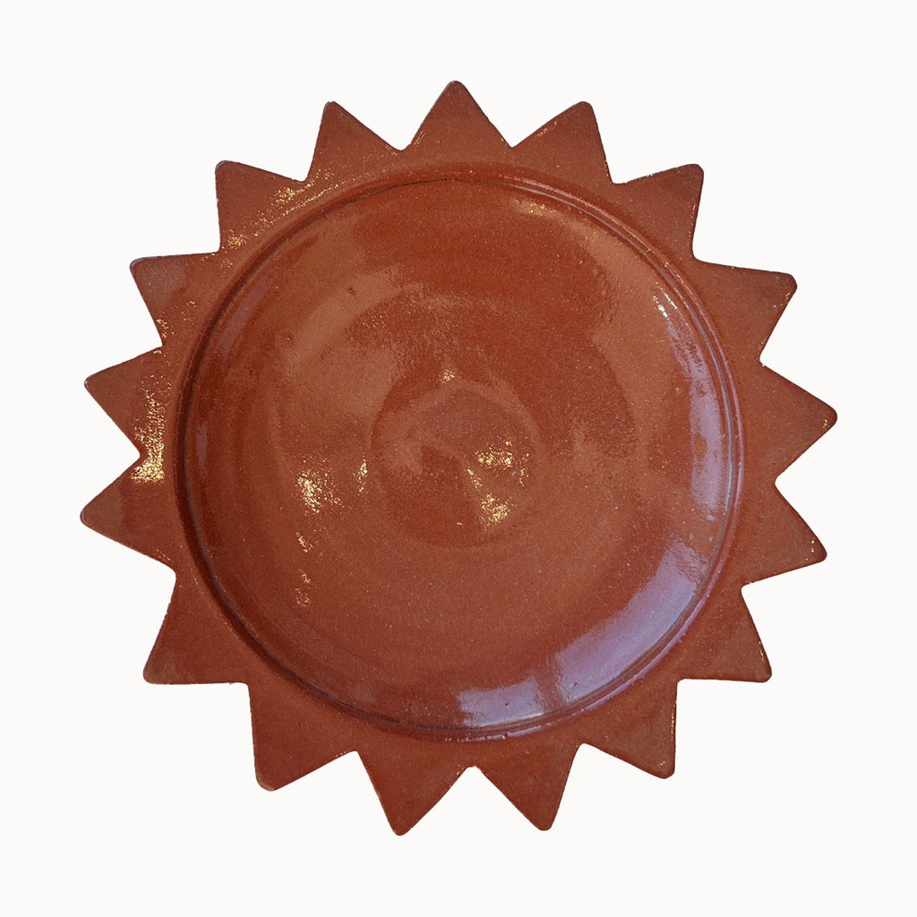 Ceramic Sun Plate by Apartment F