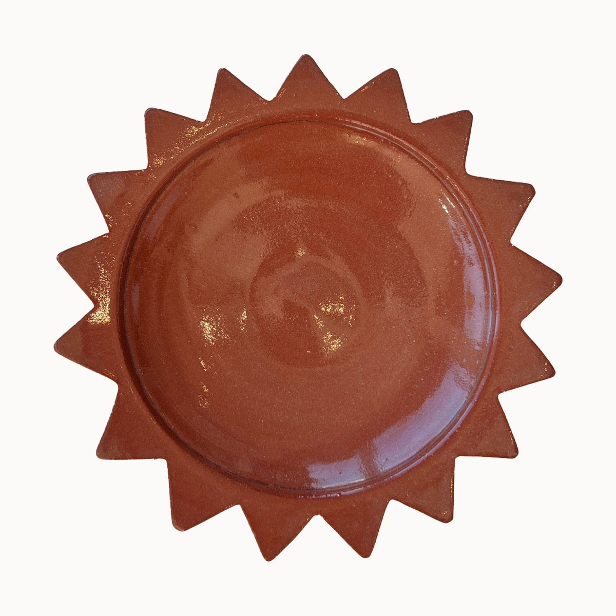 Ceramic Sun Plate by Apartment F