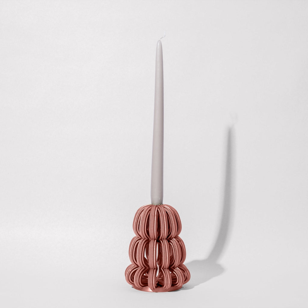 Frosting Loop Candle Holder