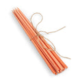 Thin Taper Candles - Rust