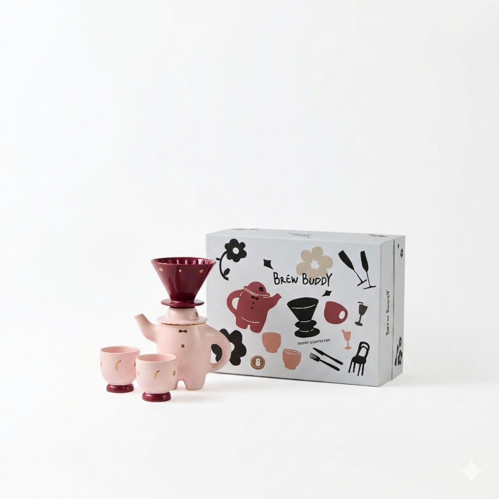 WEKUKU Brew Buddy Tea & Coffee Set