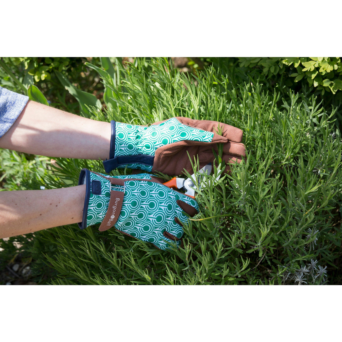 Burgon & Ball® Love the Glove® Garden Gloves, Deco, M/L