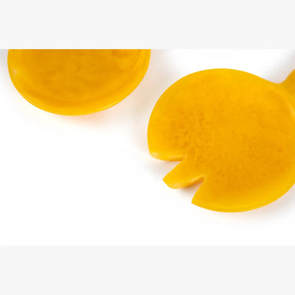 Resin Salad Server Set of 2 | Yellow Kitchen essential Casa Amarosa