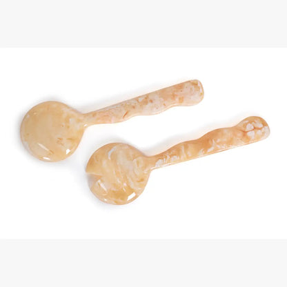 Resin Salad Server Set | Peach Kitchen essential Casa Amarosa